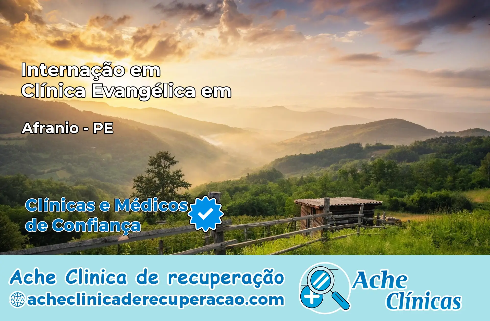 Internação em Clínica Evangélica em Afrânio – PE