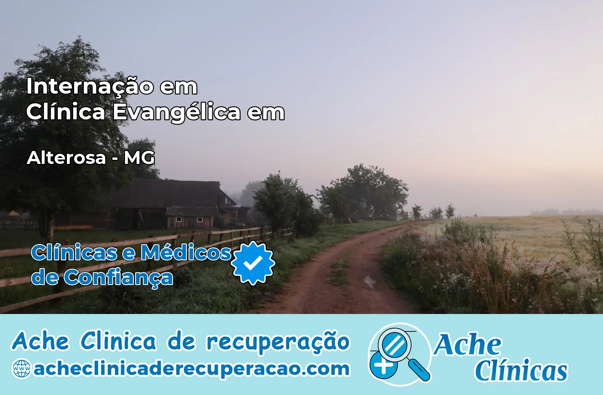 Internação em Clínica Evangélica em Alterosa – MG