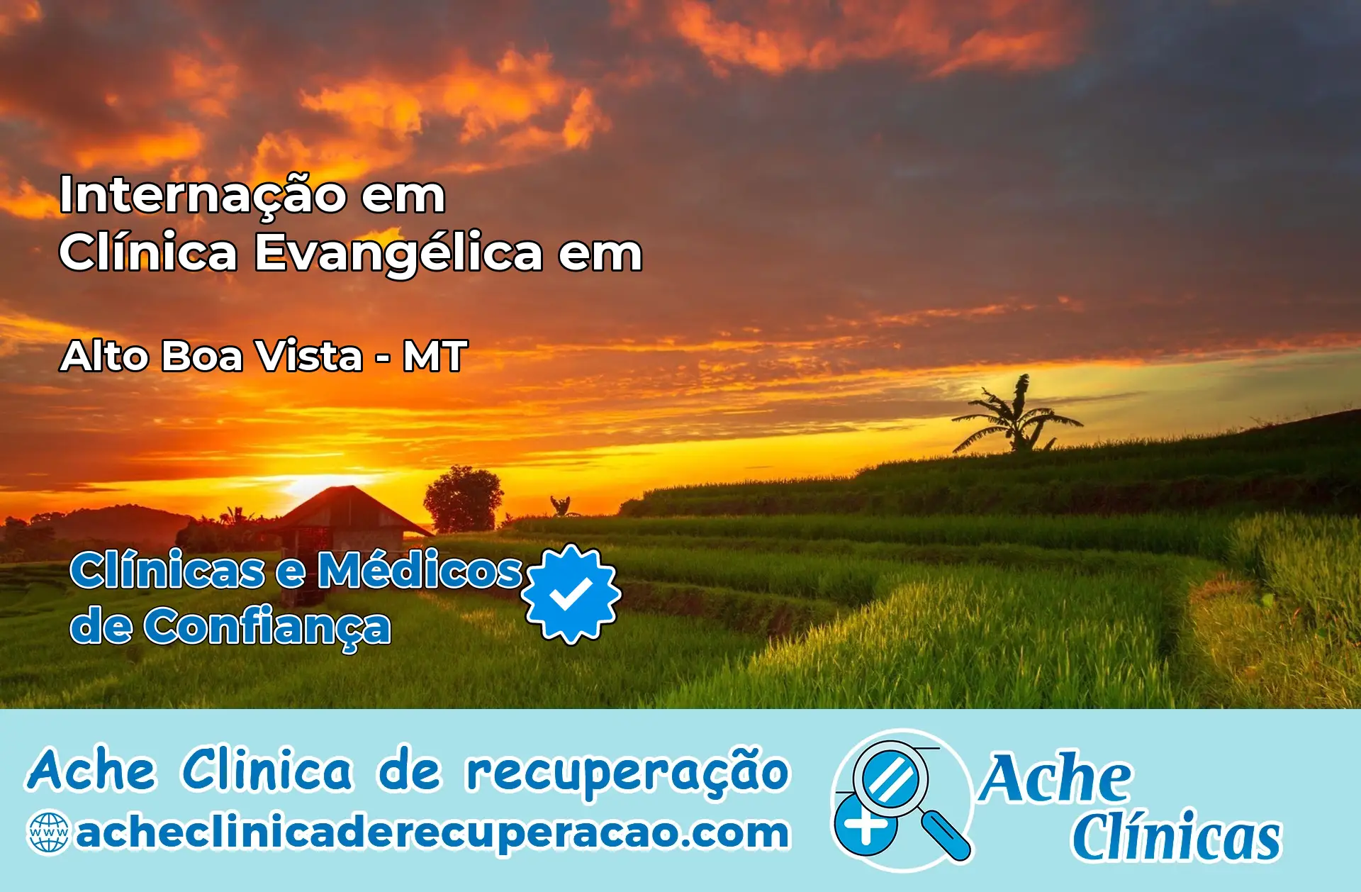 Internação em Clínica Evangélica em Alto Boa Vista – MT