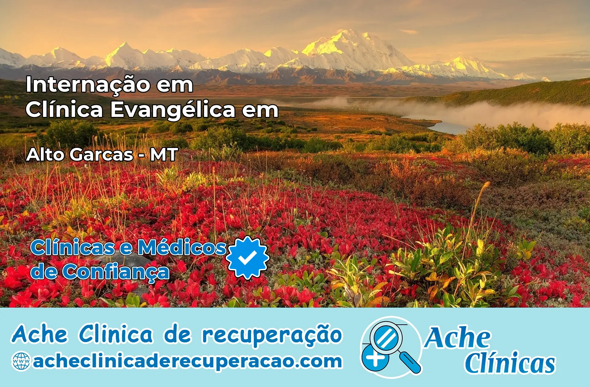 Internação em Clínica Evangélica em Alto Garças – MT