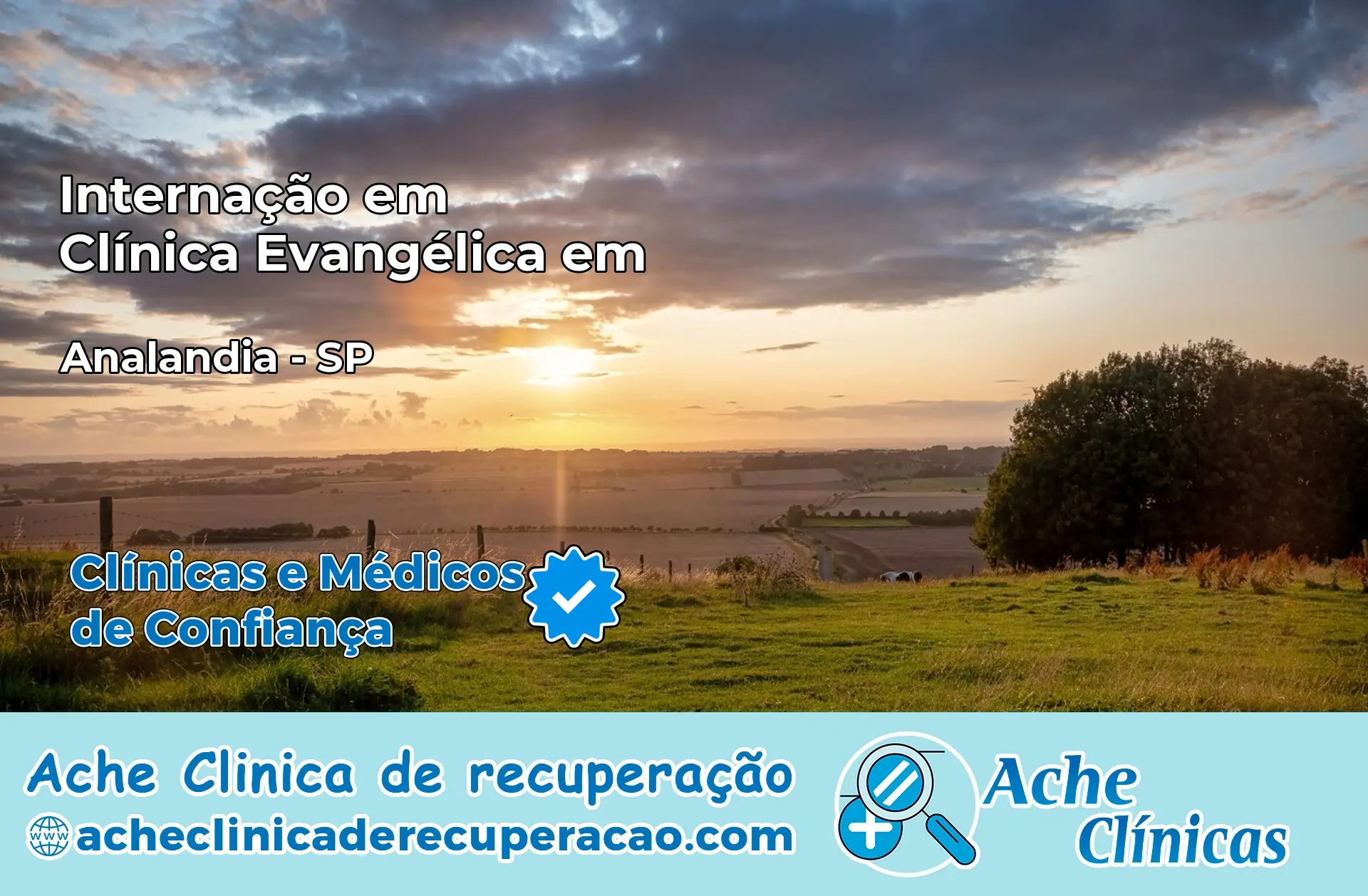 Internação em Clínica Evangélica em Analândia – SP