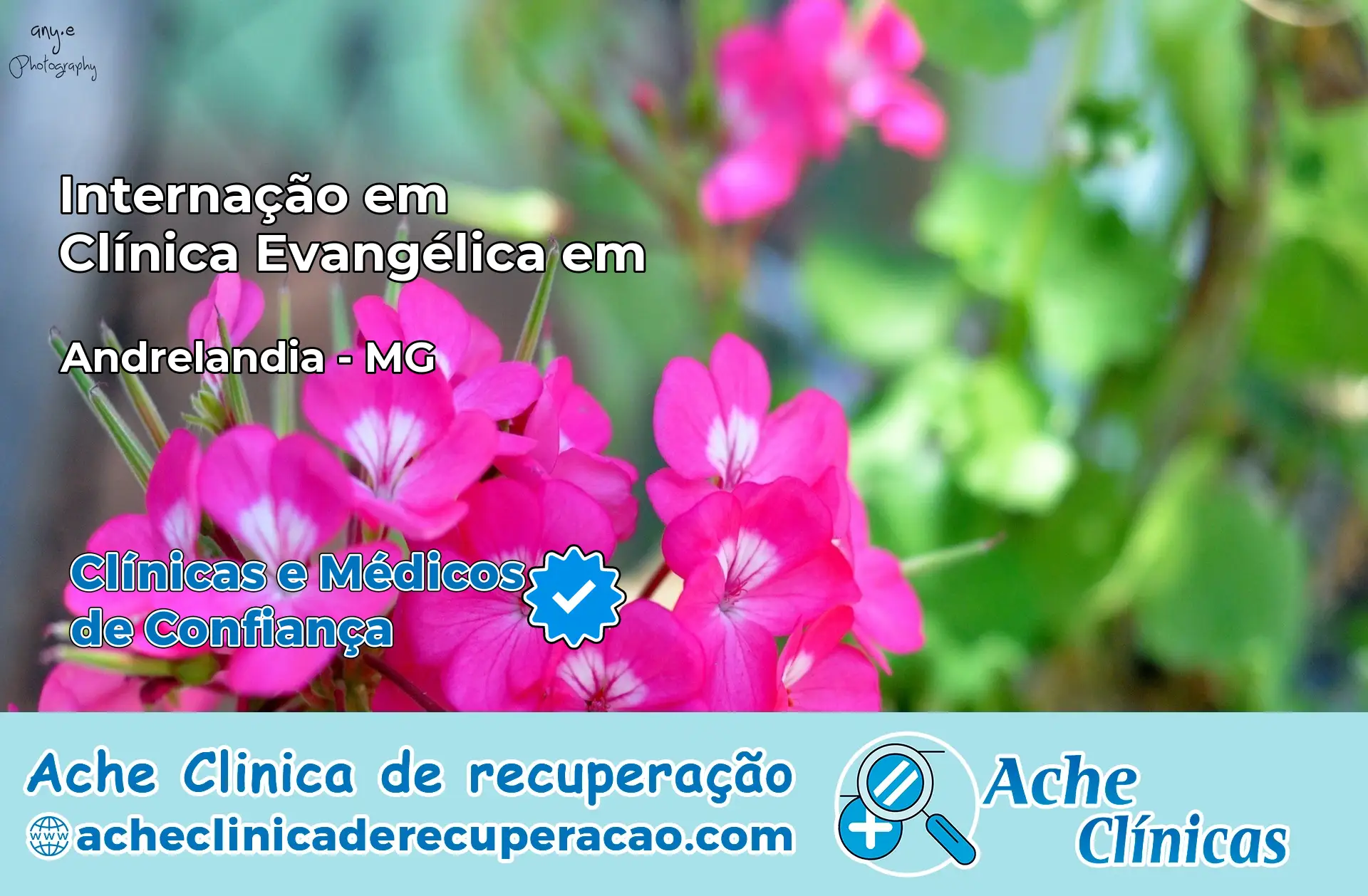 Internação em Clínica Evangélica em Andrelândia – MG