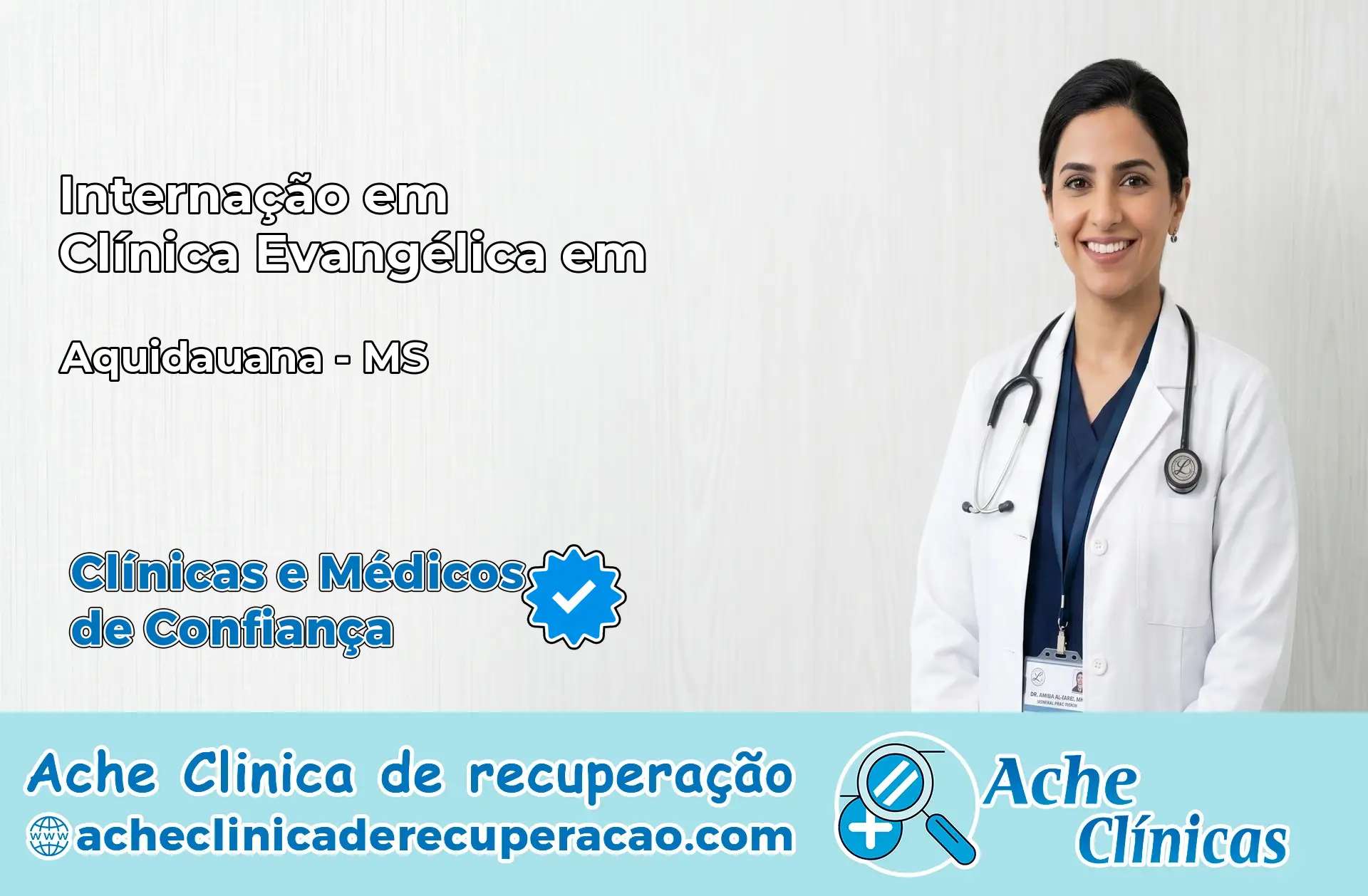 Internação em Clínica Evangélica em Aquidauana – MS