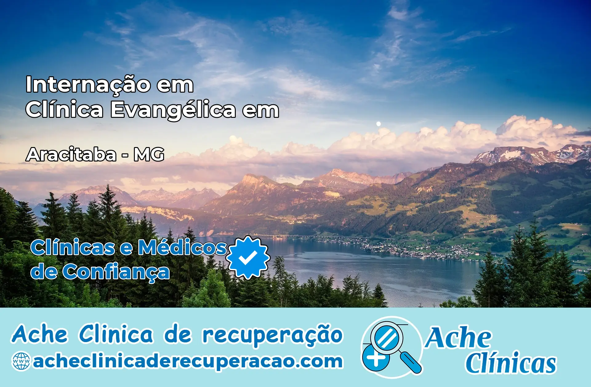 Internação em Clínica Evangélica em Aracitaba – MG