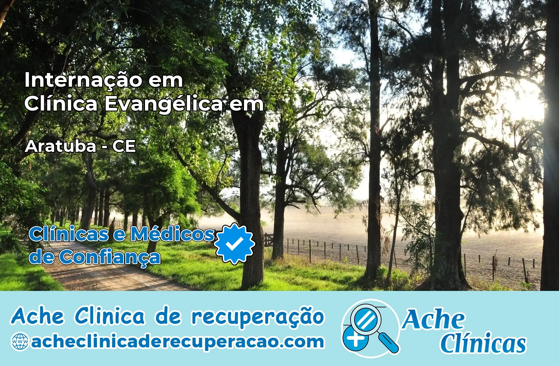 Internação em Clínica Evangélica em Aratuba – CE