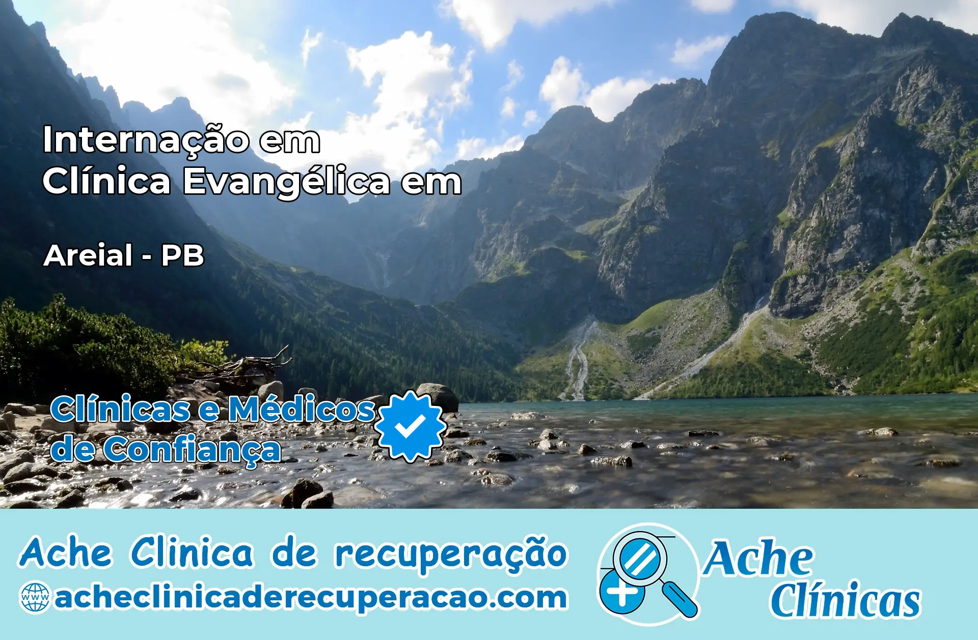 Internação em Clínica Evangélica em Areial – PB