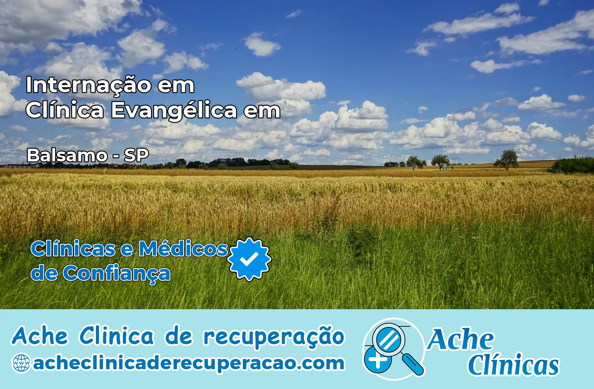 Internação em Clínica Evangélica em Bálsamo – SP
