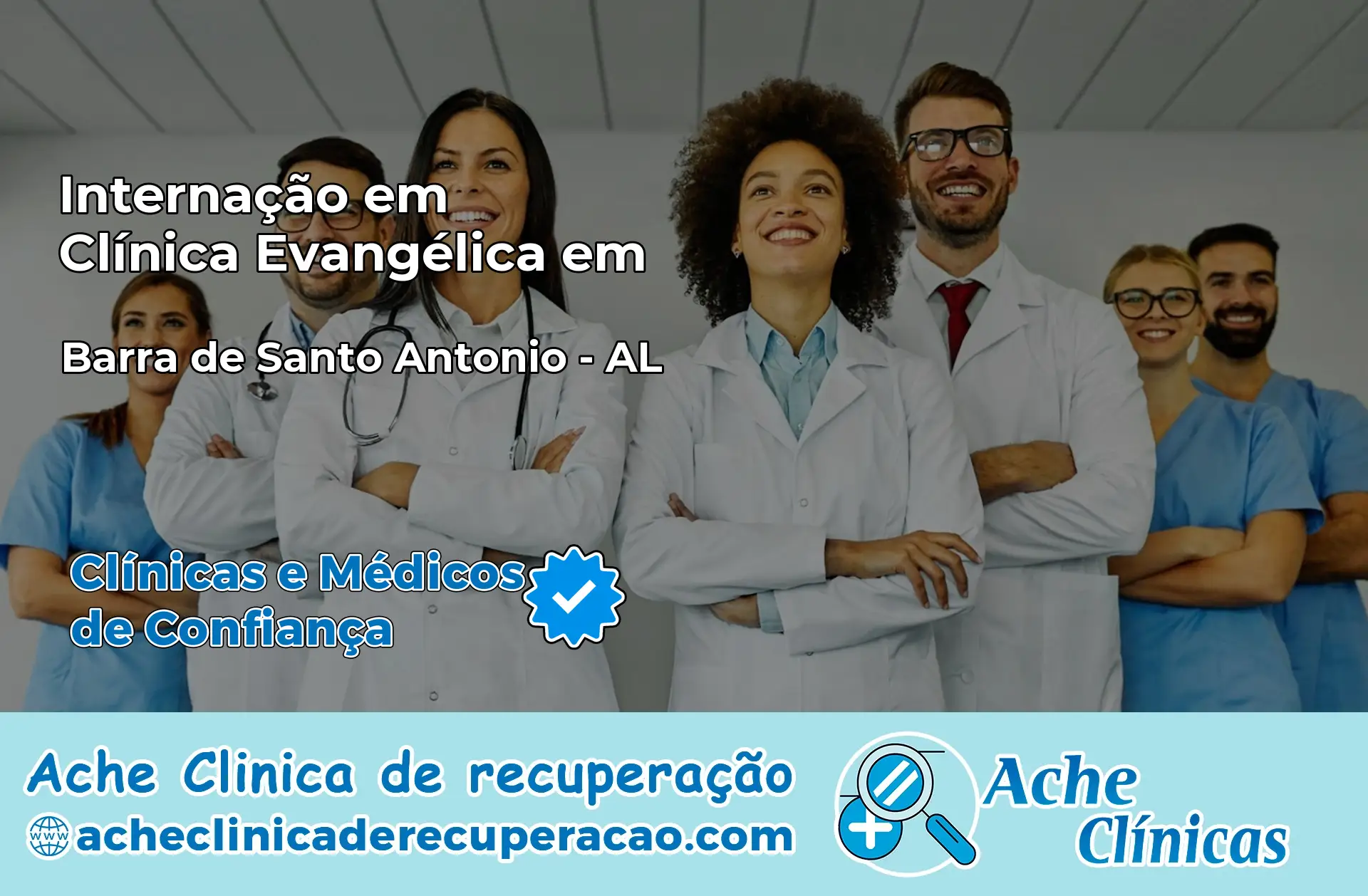 Internação em Clínica Evangélica em Barra de Santo Antônio – AL