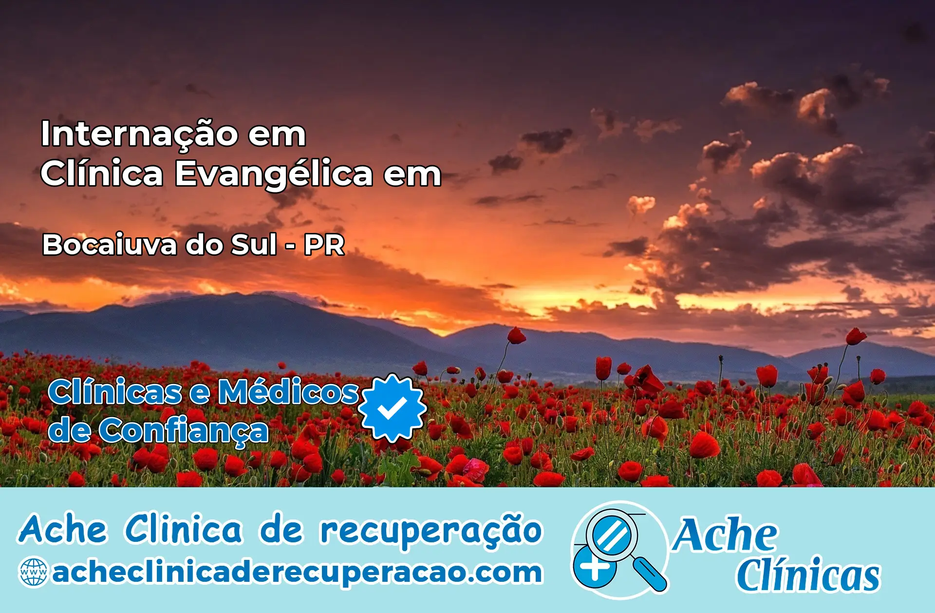 Internação em Clínica Evangélica em Bocaiúva do Sul – PR