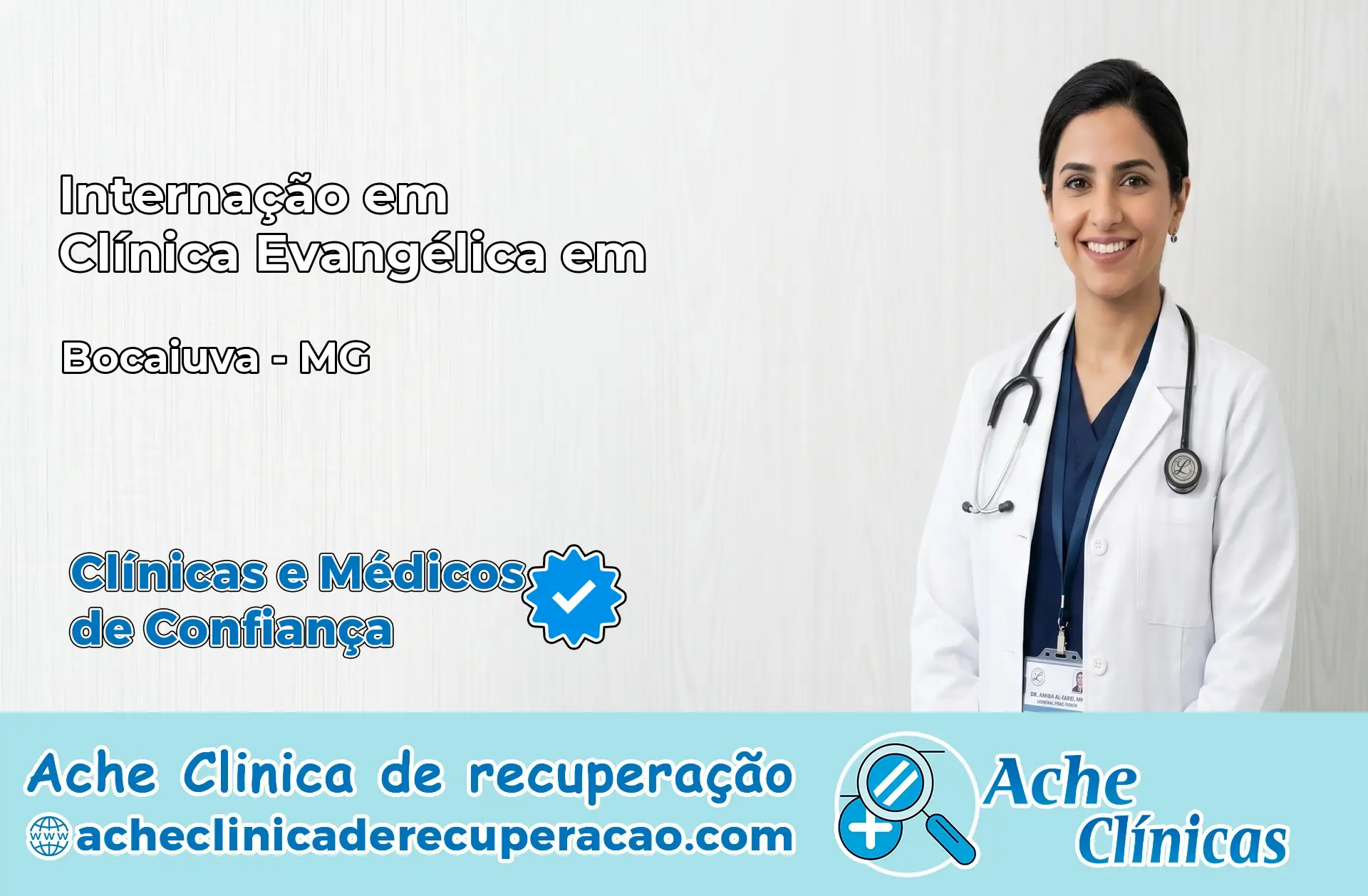 Internação em Clínica Evangélica em Bocaiúva – MG