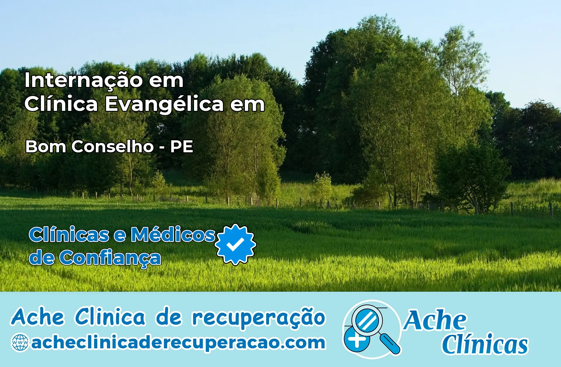 Internação em Clínica Evangélica em Bom Conselho – PE