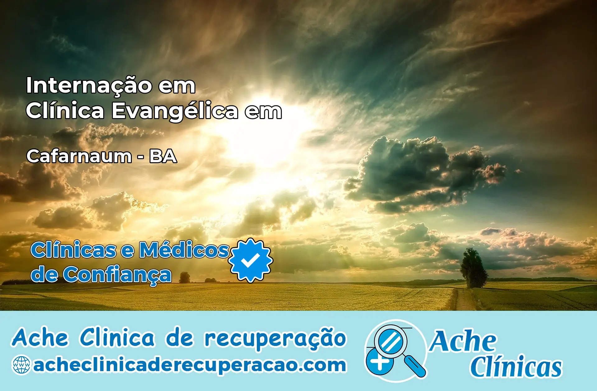 Internação em Clínica Evangélica em Cafarnaum – BA