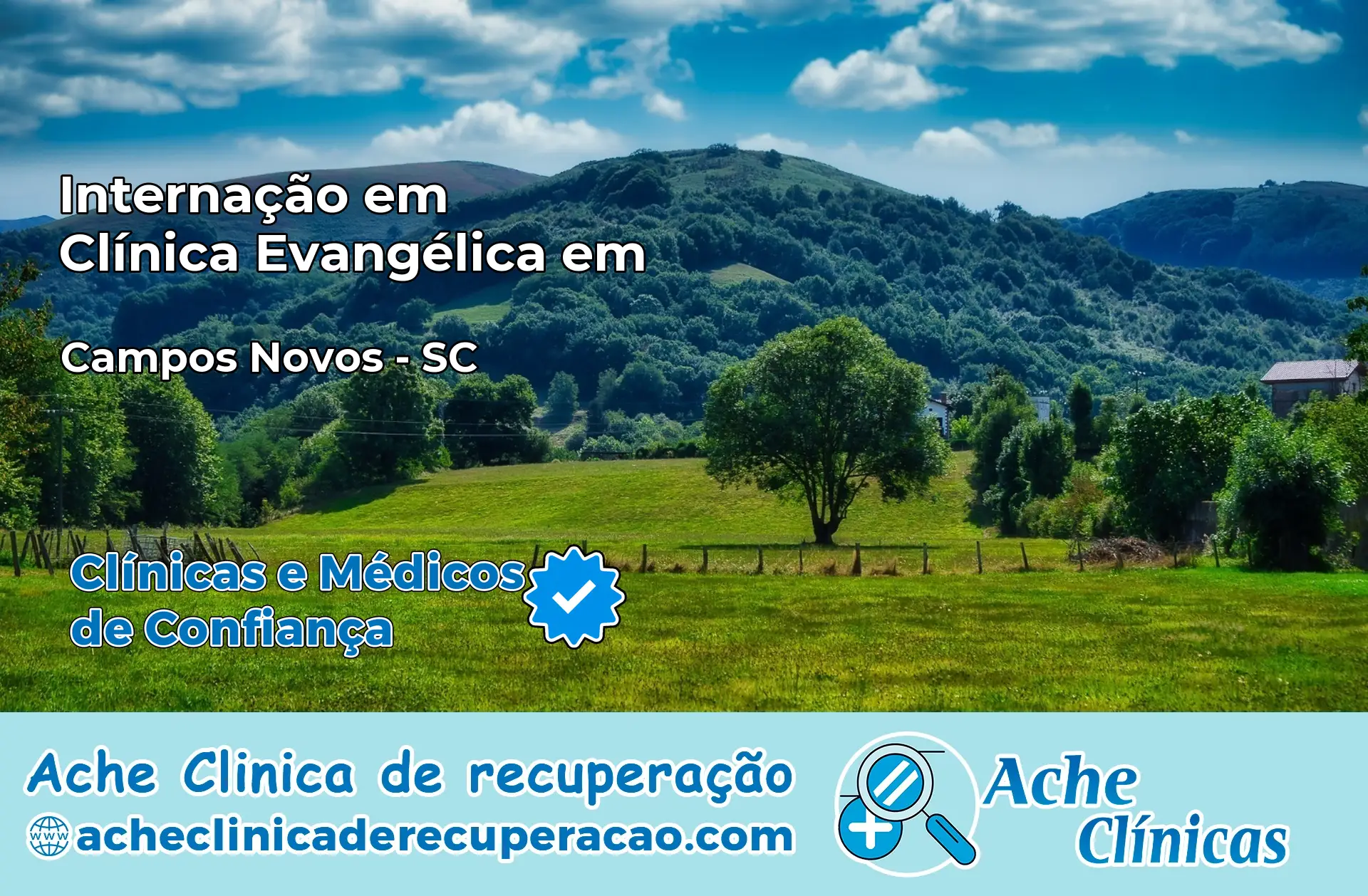 Internação em Clínica Evangélica em Campos Novos – SC