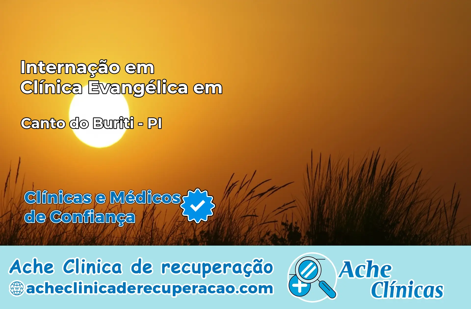 Internação em Clínica Evangélica em Canto do Buriti – PI