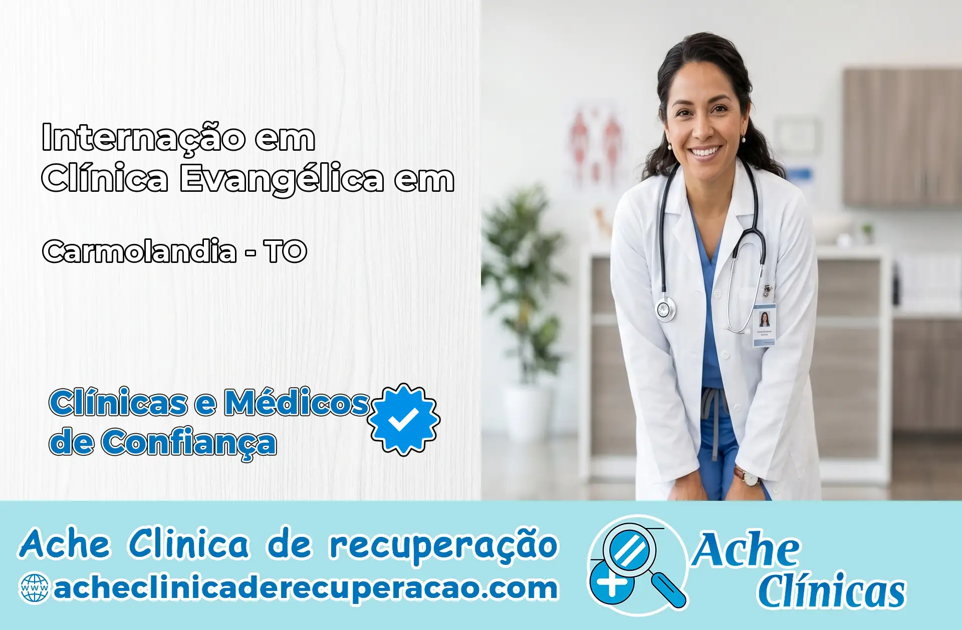 Internação em Clínica Evangélica em Carmolândia – TO