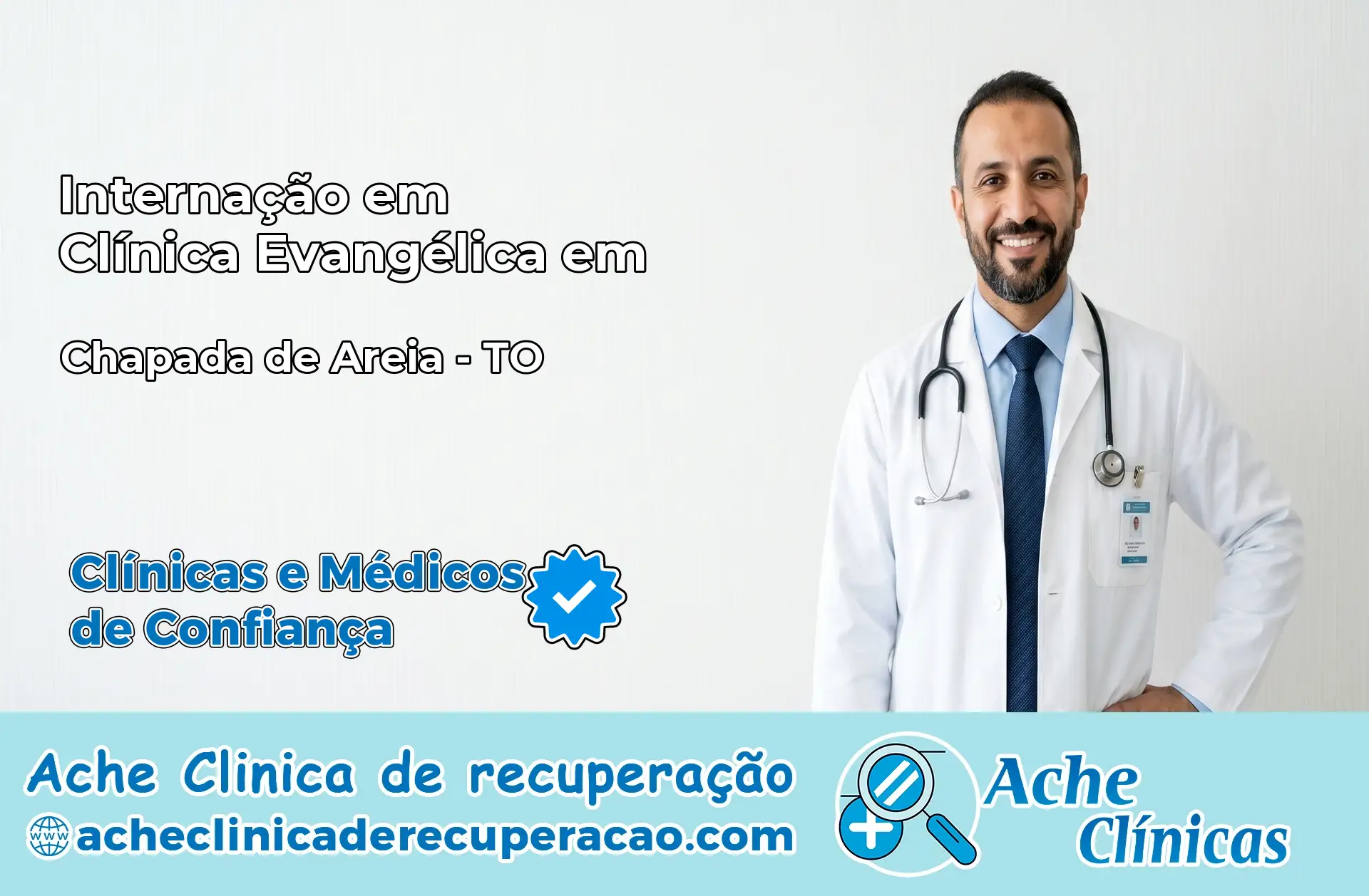 Internação em Clínica Evangélica em Chapada de Areia – TO