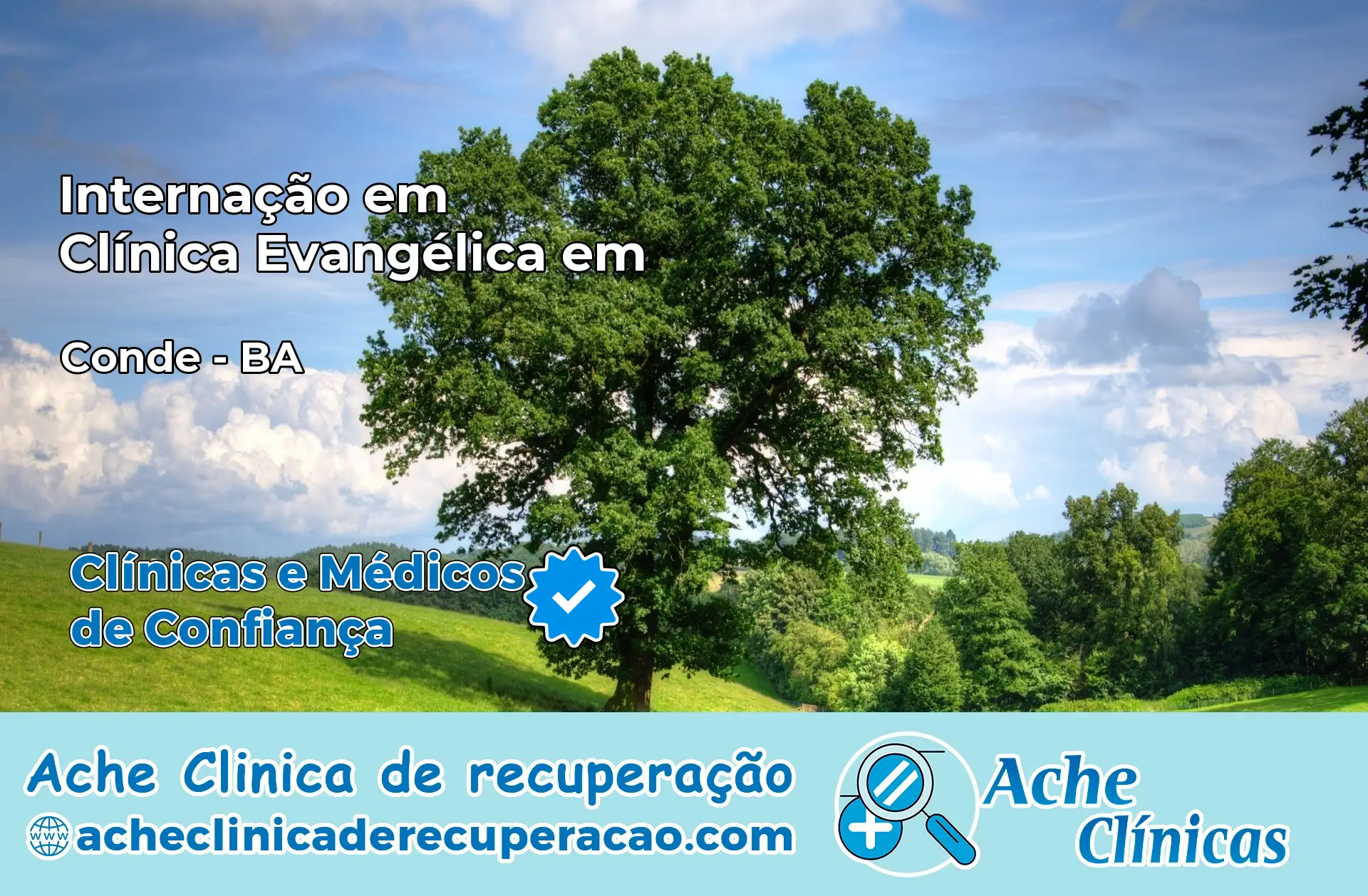 Internação em Clínica Evangélica em Conde – BA
