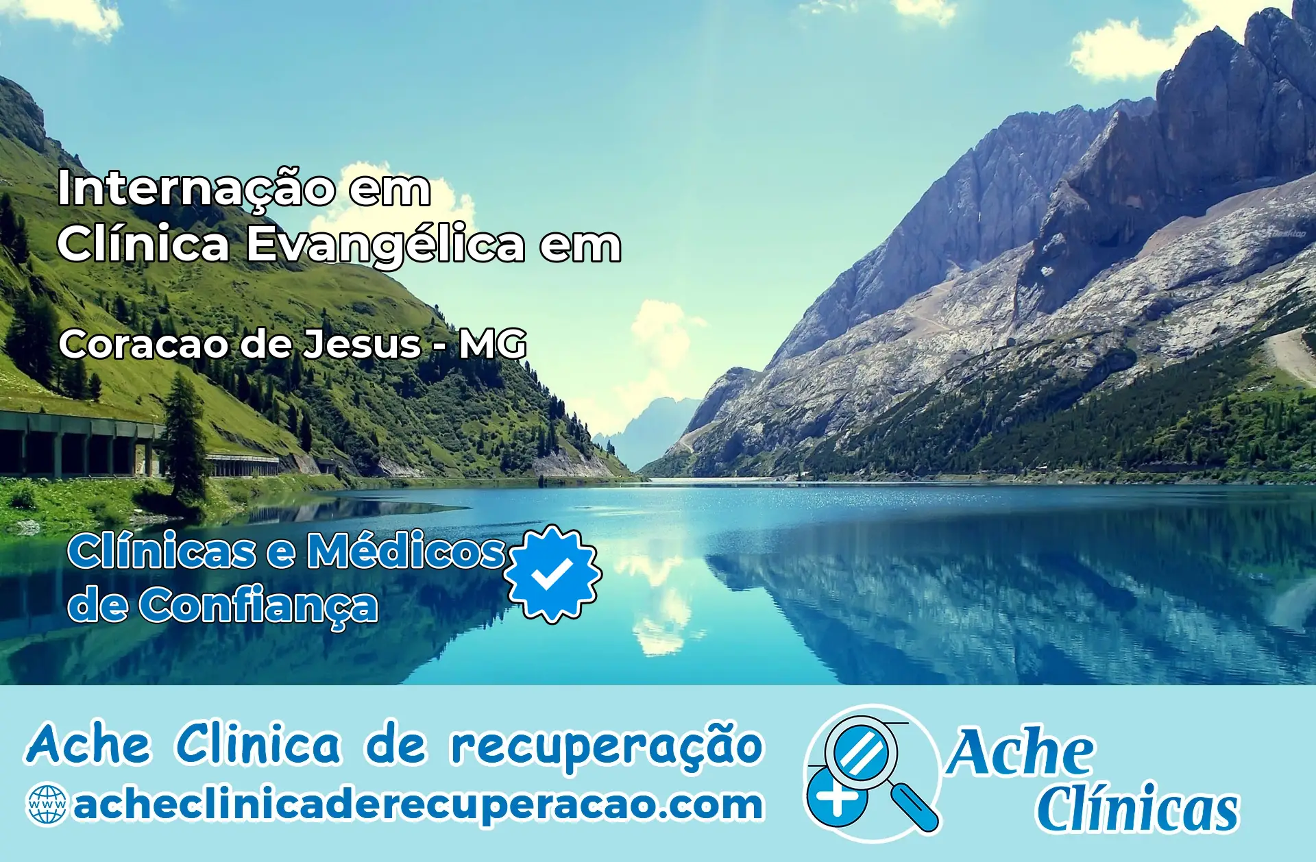 Internação em Clínica Evangélica em Coração de Jesus – MG