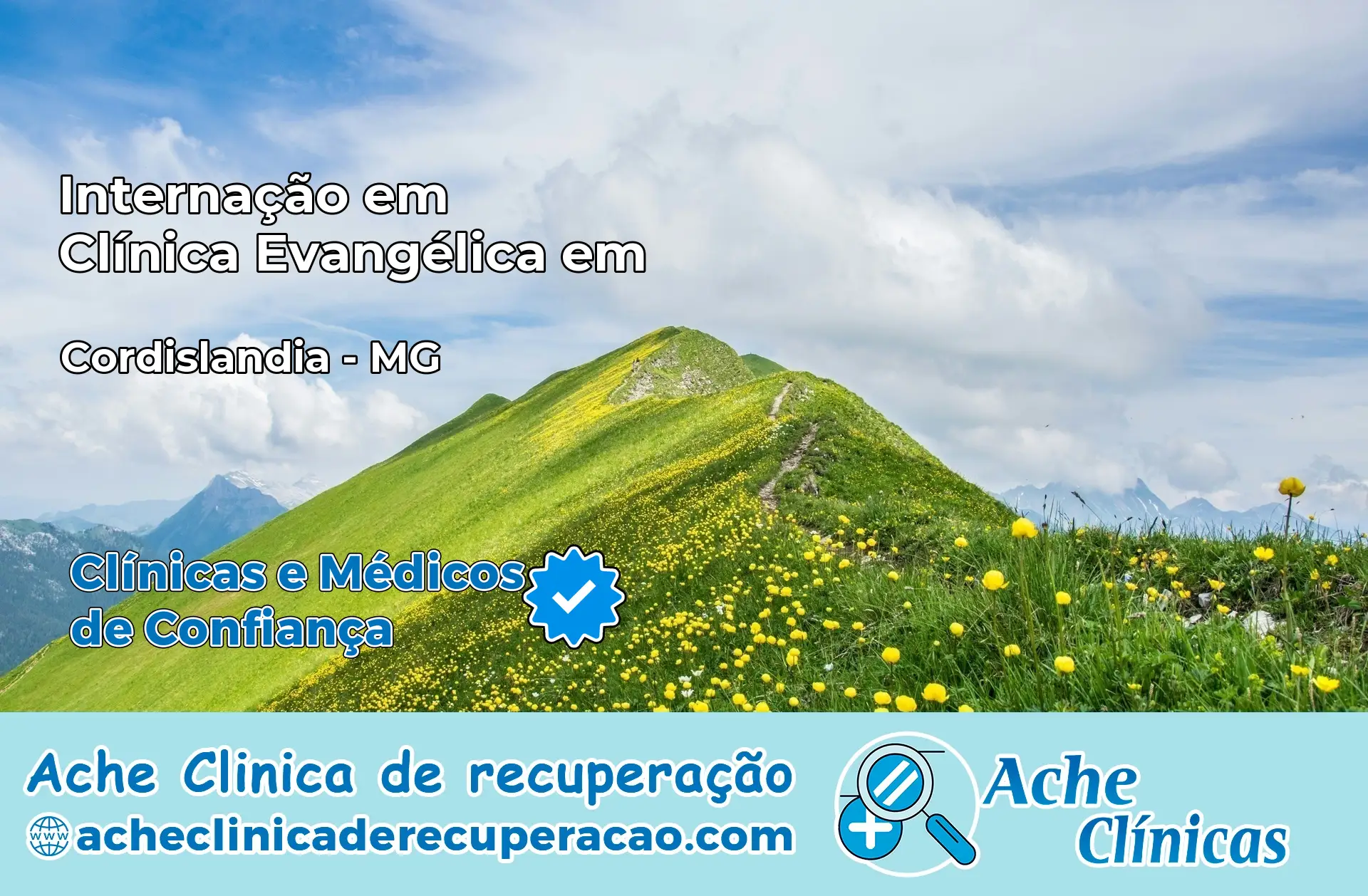 Internação em Clínica Evangélica em Cordislândia – MG