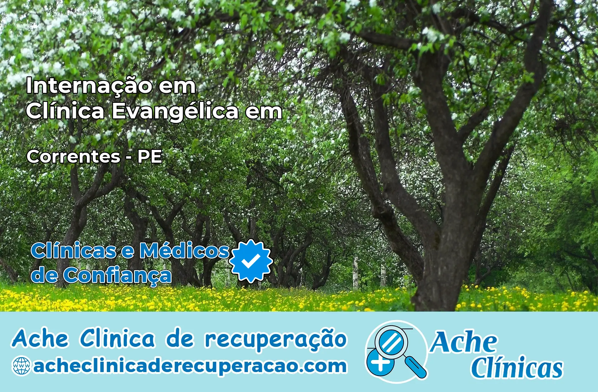 Internação em Clínica Evangélica em Correntes – PE