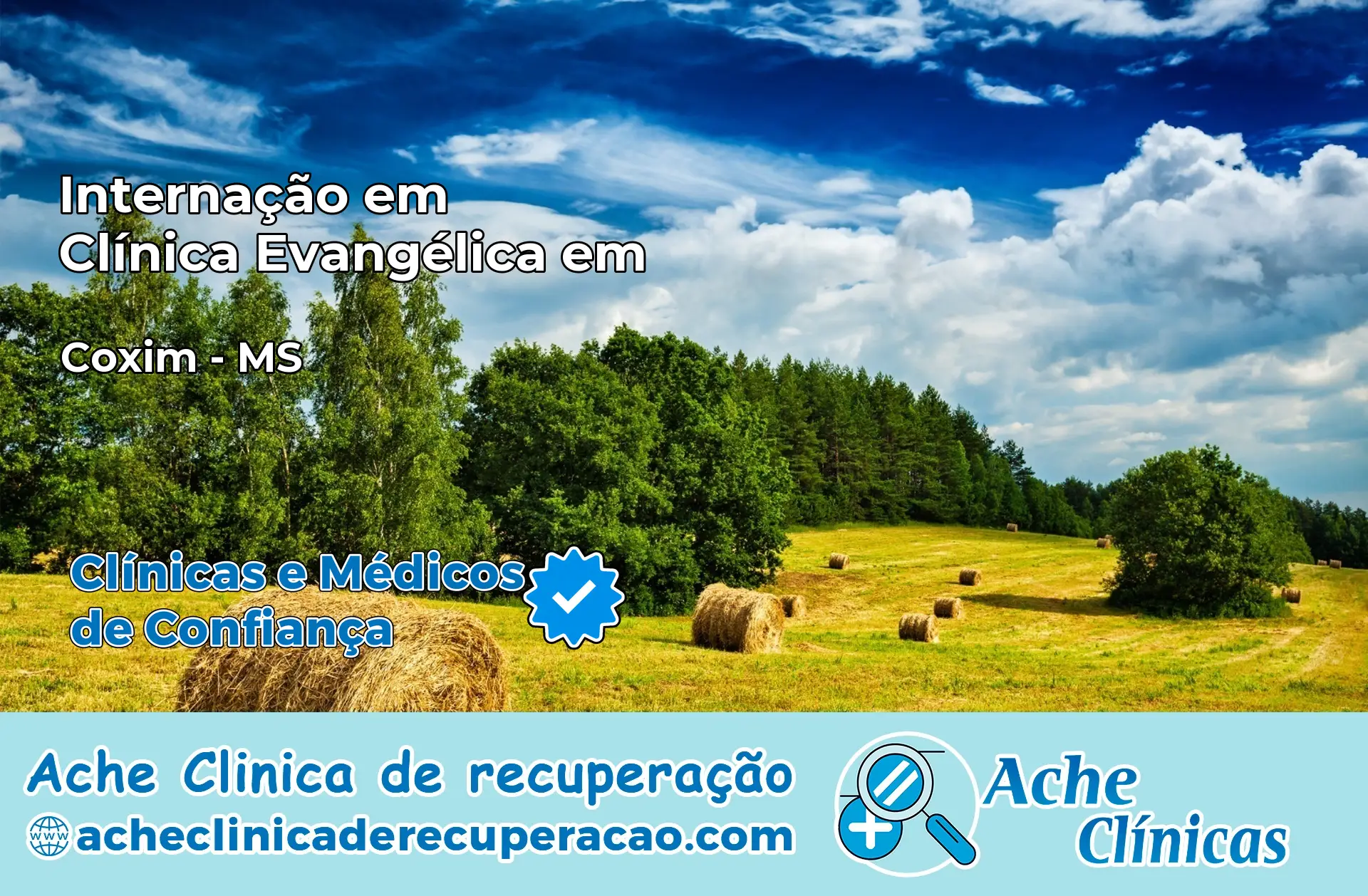Internação em Clínica Evangélica em Coxim – MS