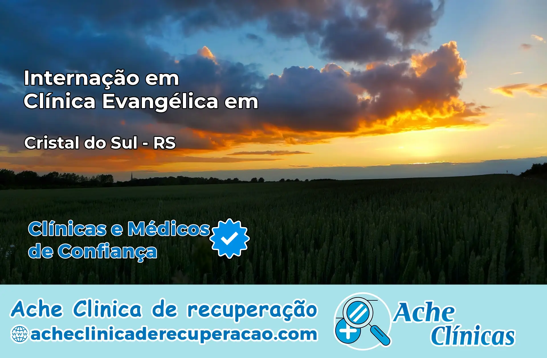 Internação em Clínica Evangélica em Cristal do Sul – RS