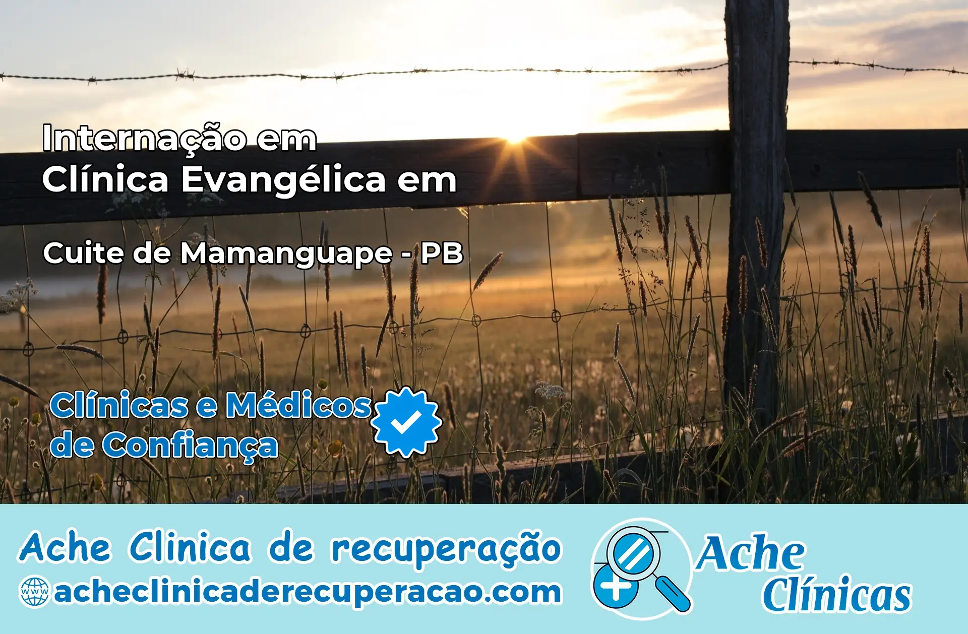 Internação em Clínica Evangélica em Cuité de Mamanguape – PB