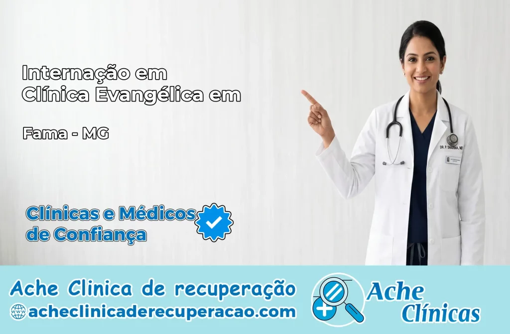 Internação em Clínica Evangélica em Fama – MG