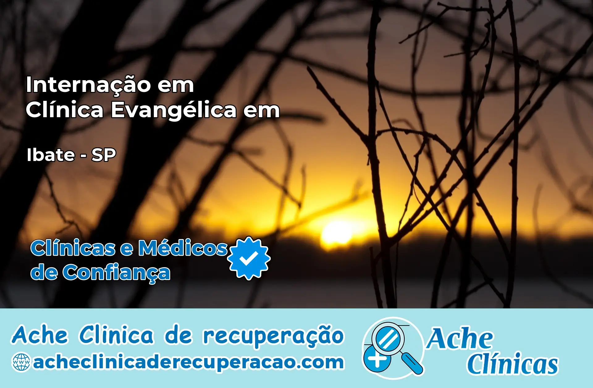 Internação em Clínica Evangélica em Ibaté – SP