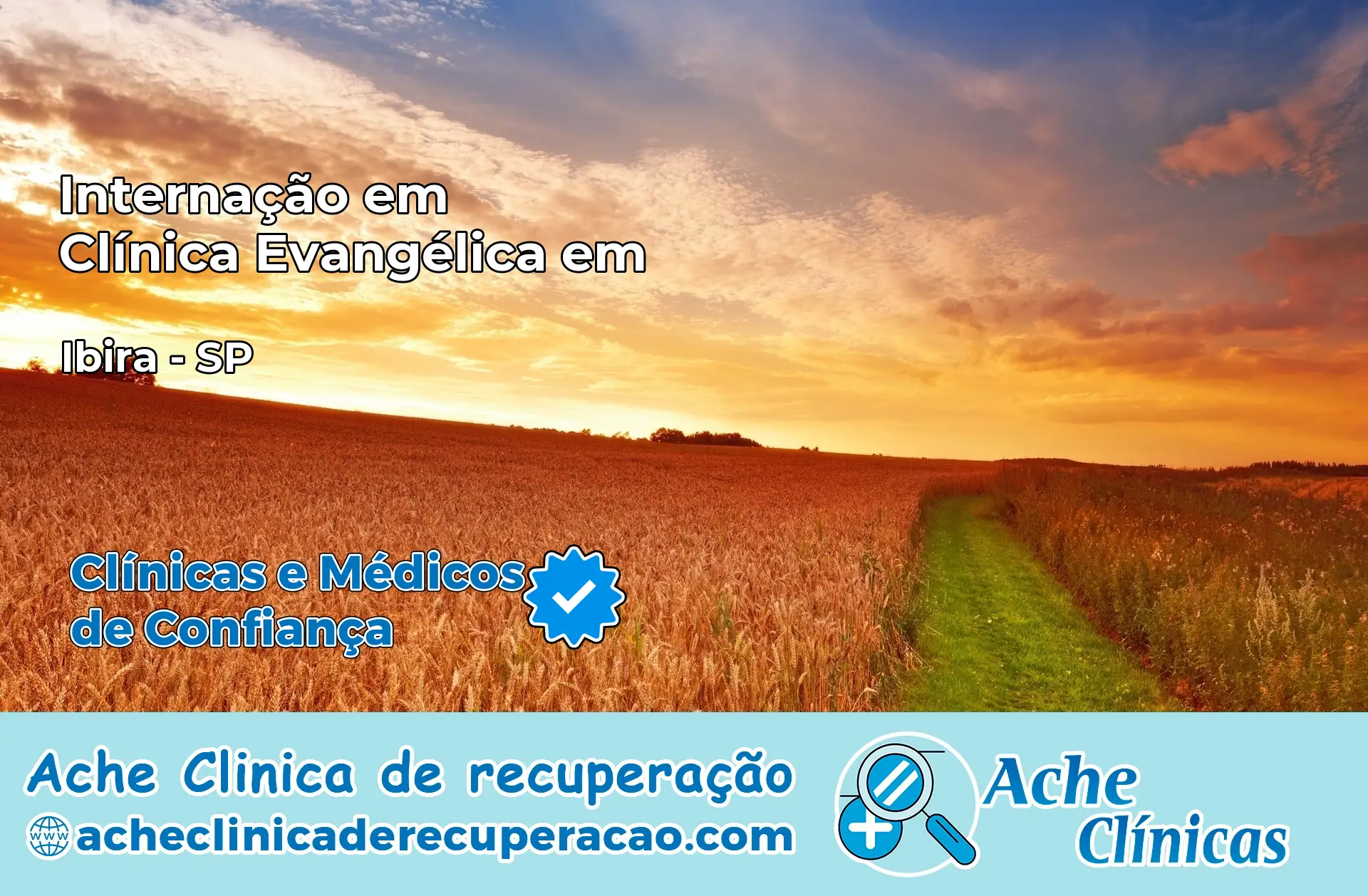 Internação em Clínica Evangélica em Ibirá – SP