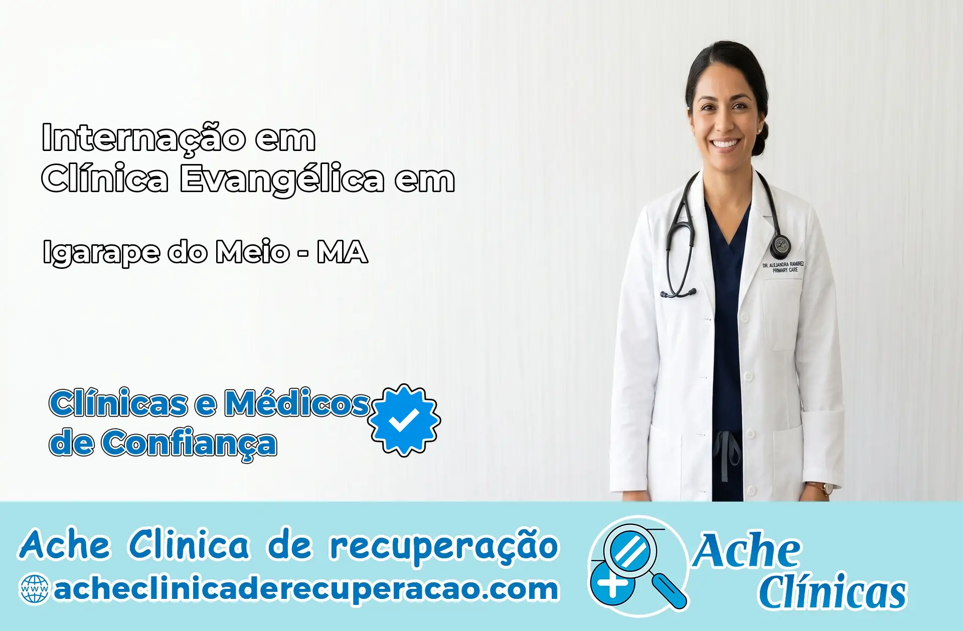 Internação em Clínica Evangélica em Igarapé do Meio – MA