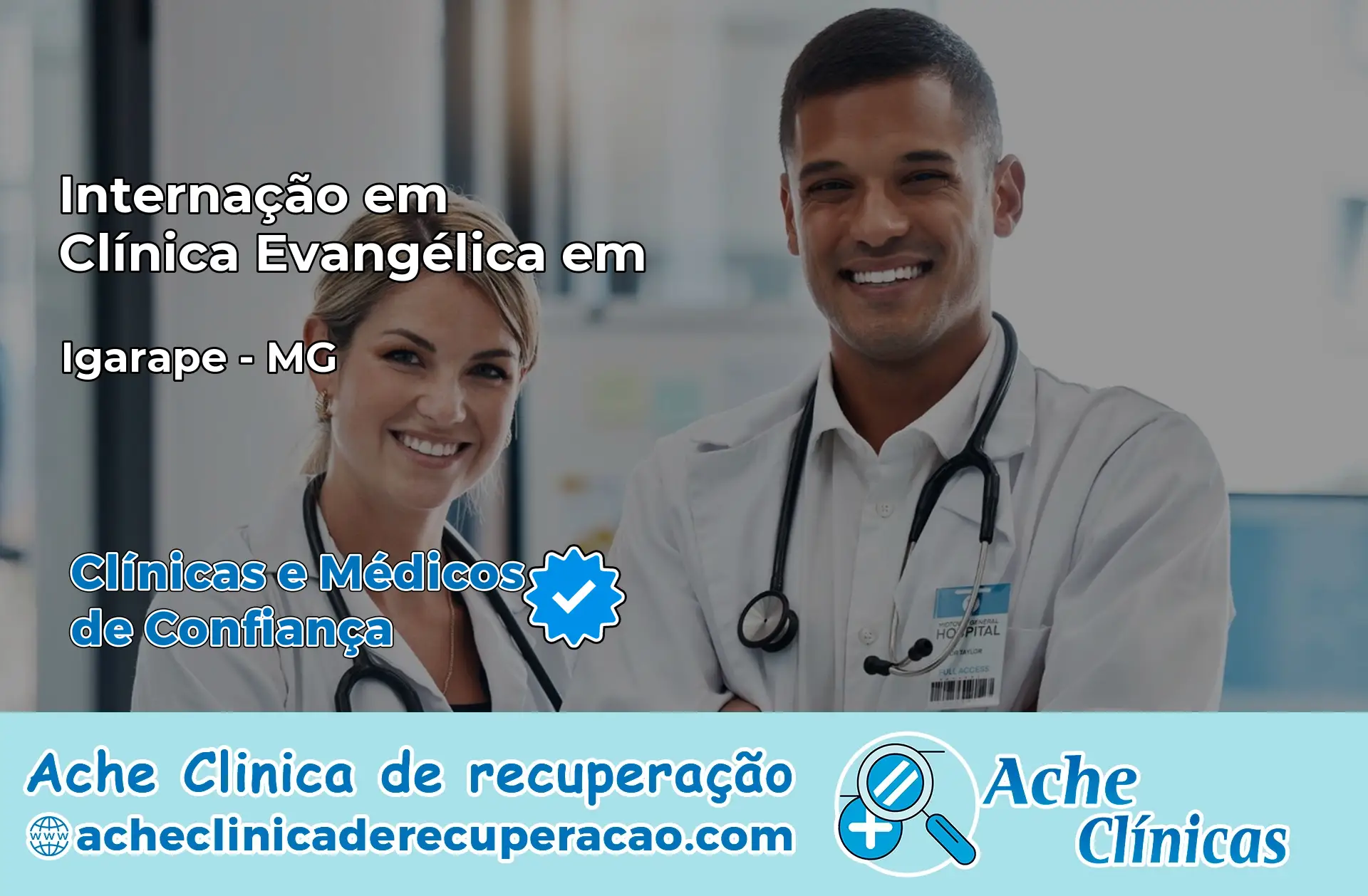 Internação em Clínica Evangélica em Igarapé – MG