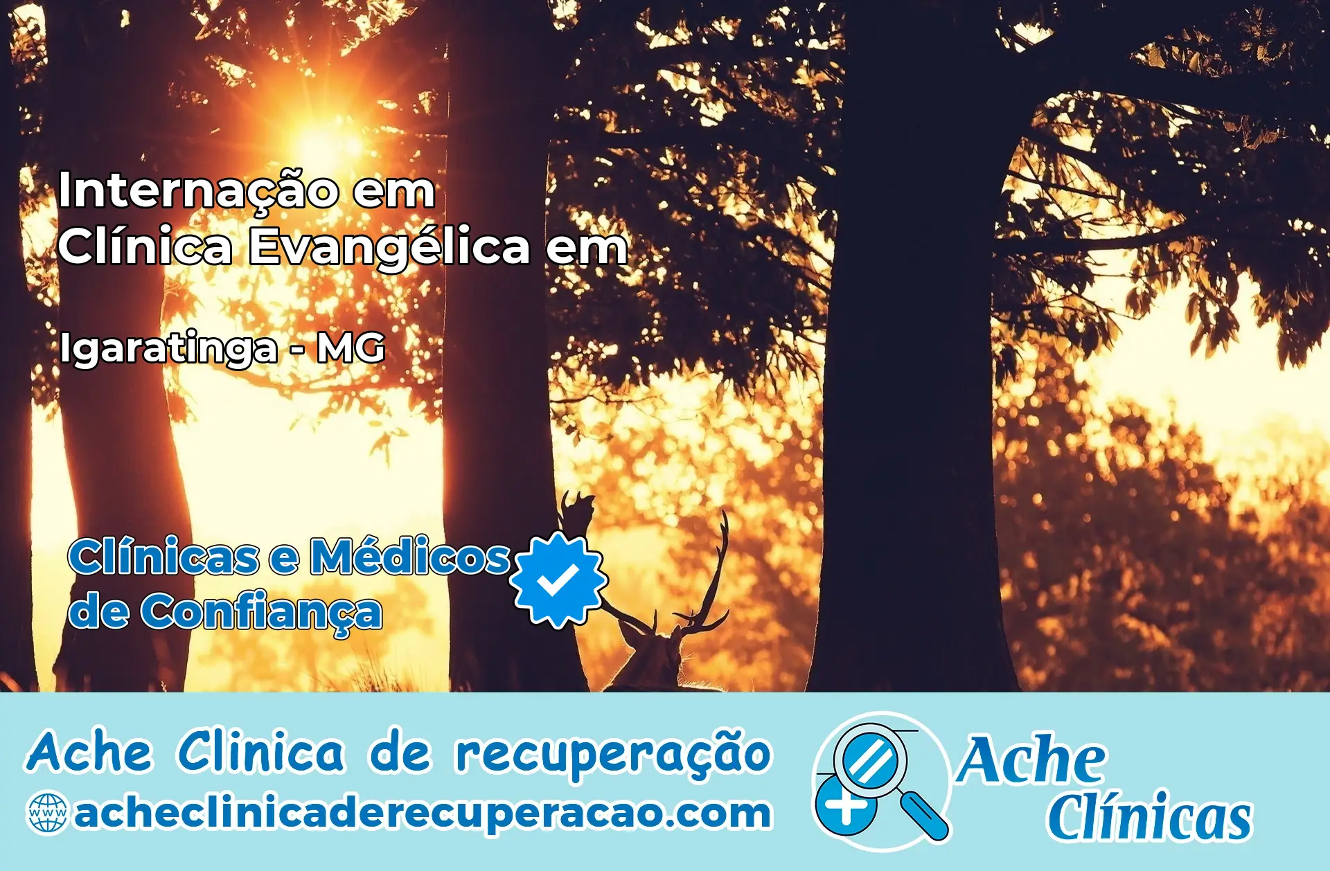 Internação em Clínica Evangélica em Igaratinga – MG