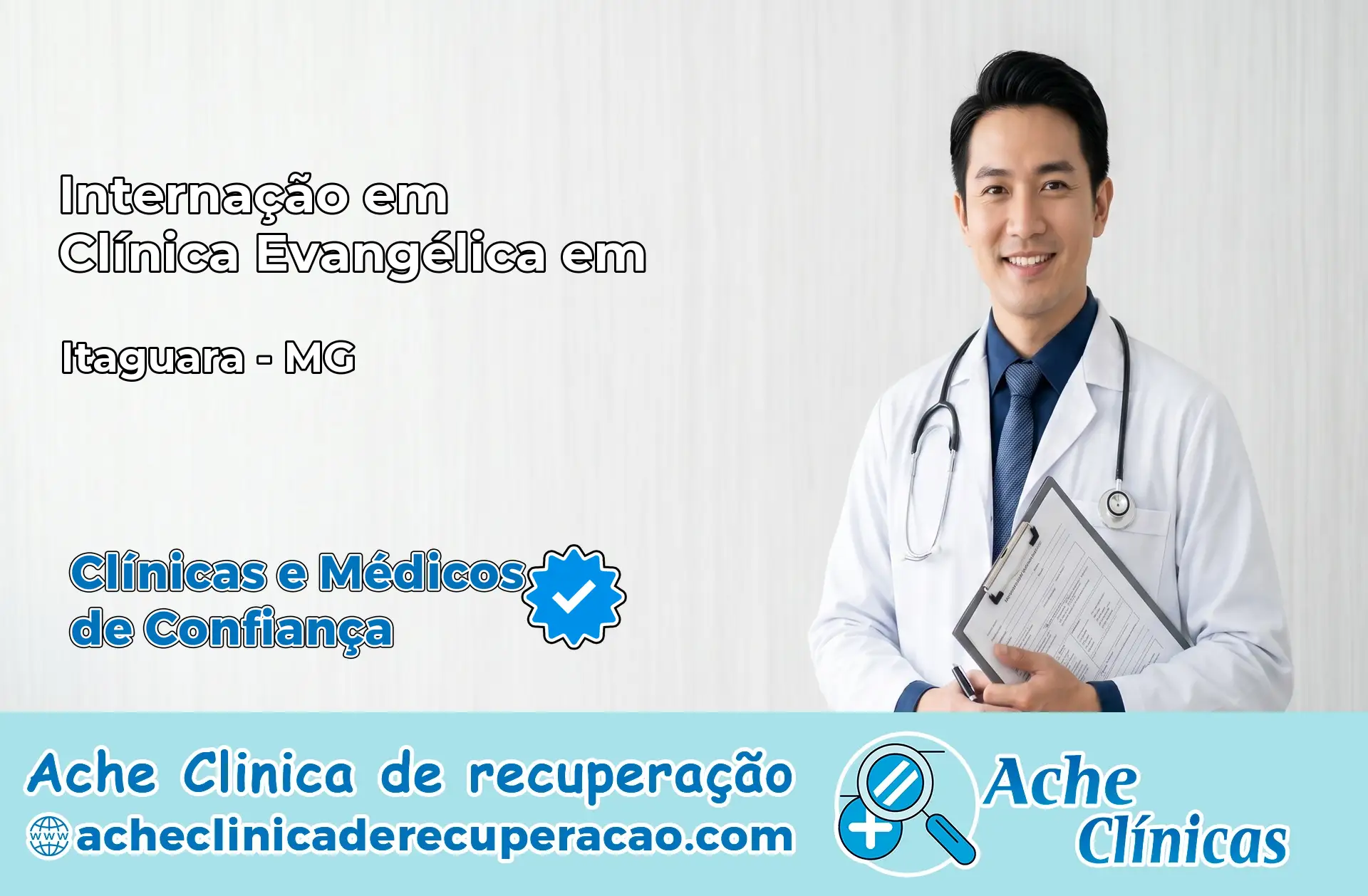 Internação em Clínica Evangélica em Itaguara – MG