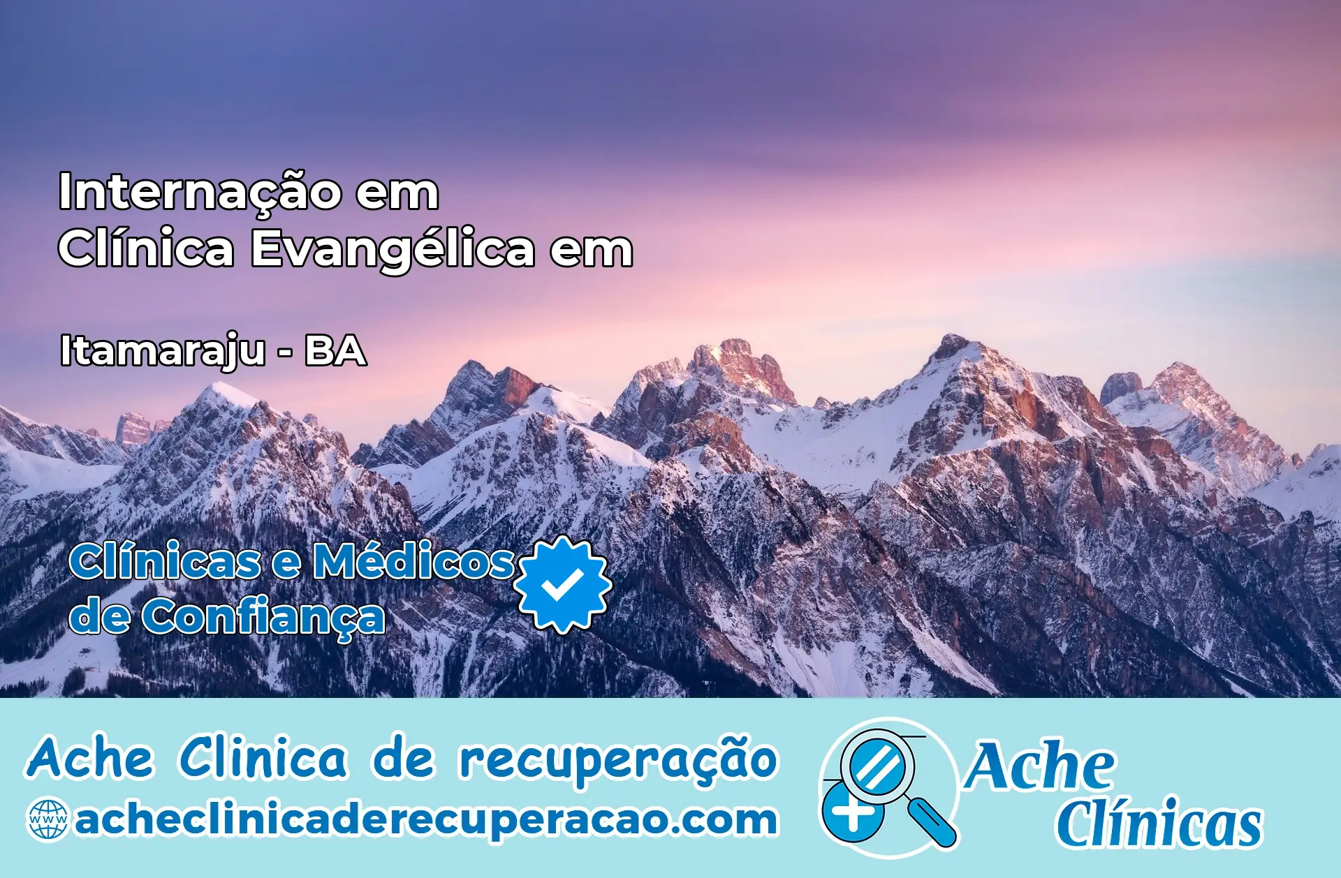 Internação em Clínica Evangélica em Itamaraju – BA