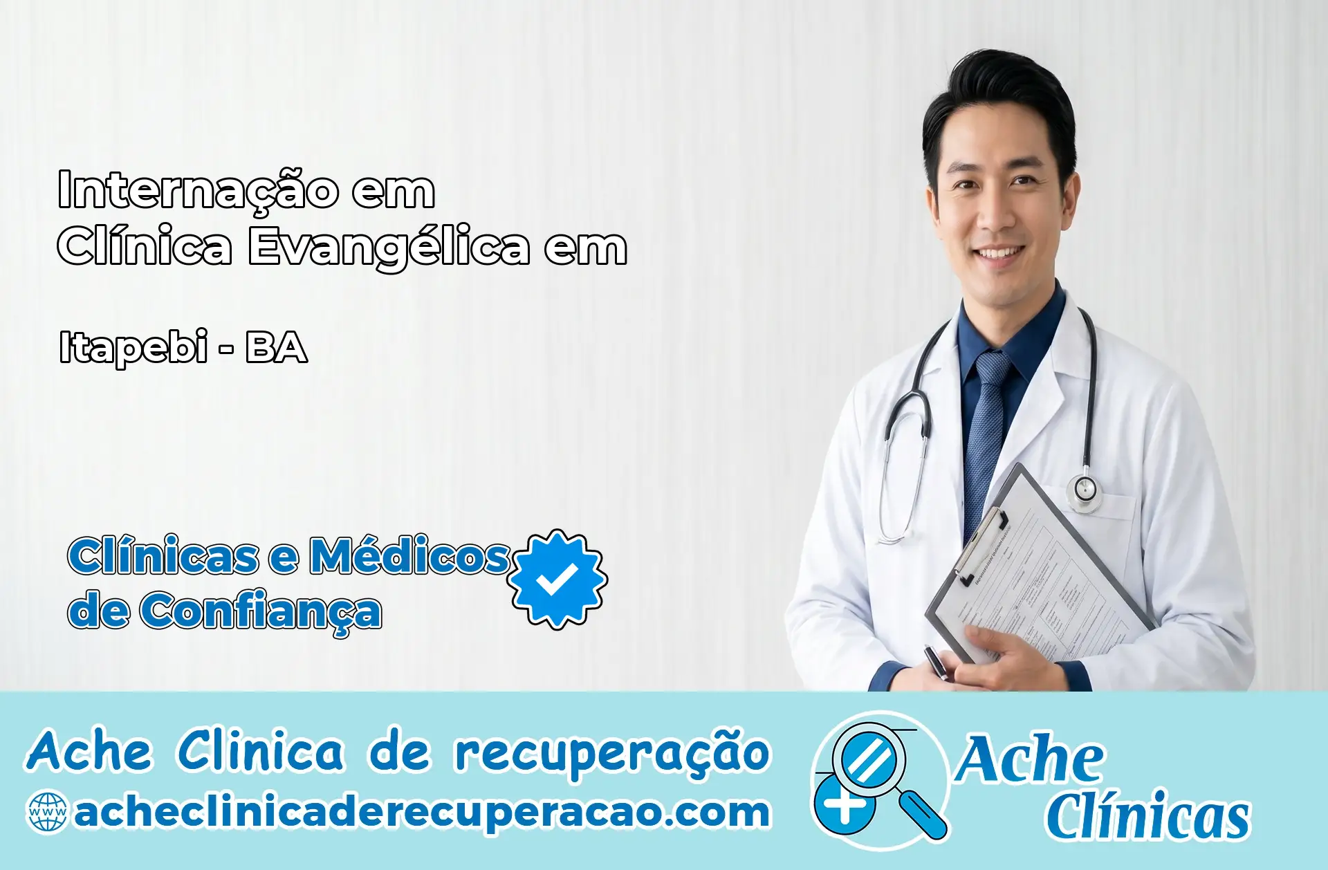 Internação em Clínica Evangélica em Itapebi – BA