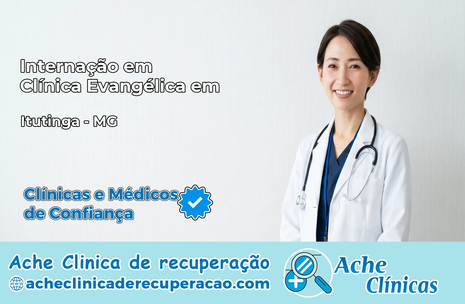 Internação em Clínica Evangélica em Itutinga – MG