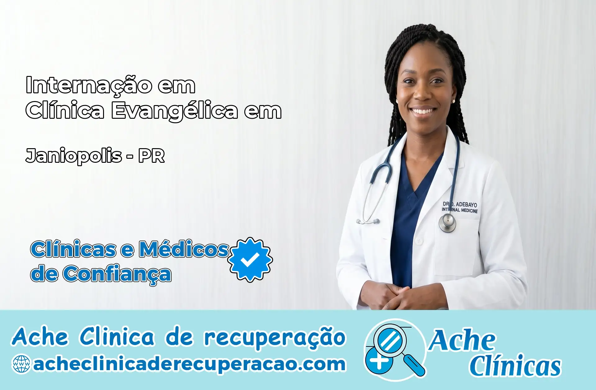 Internação em Clínica Evangélica em Janiópolis – PR