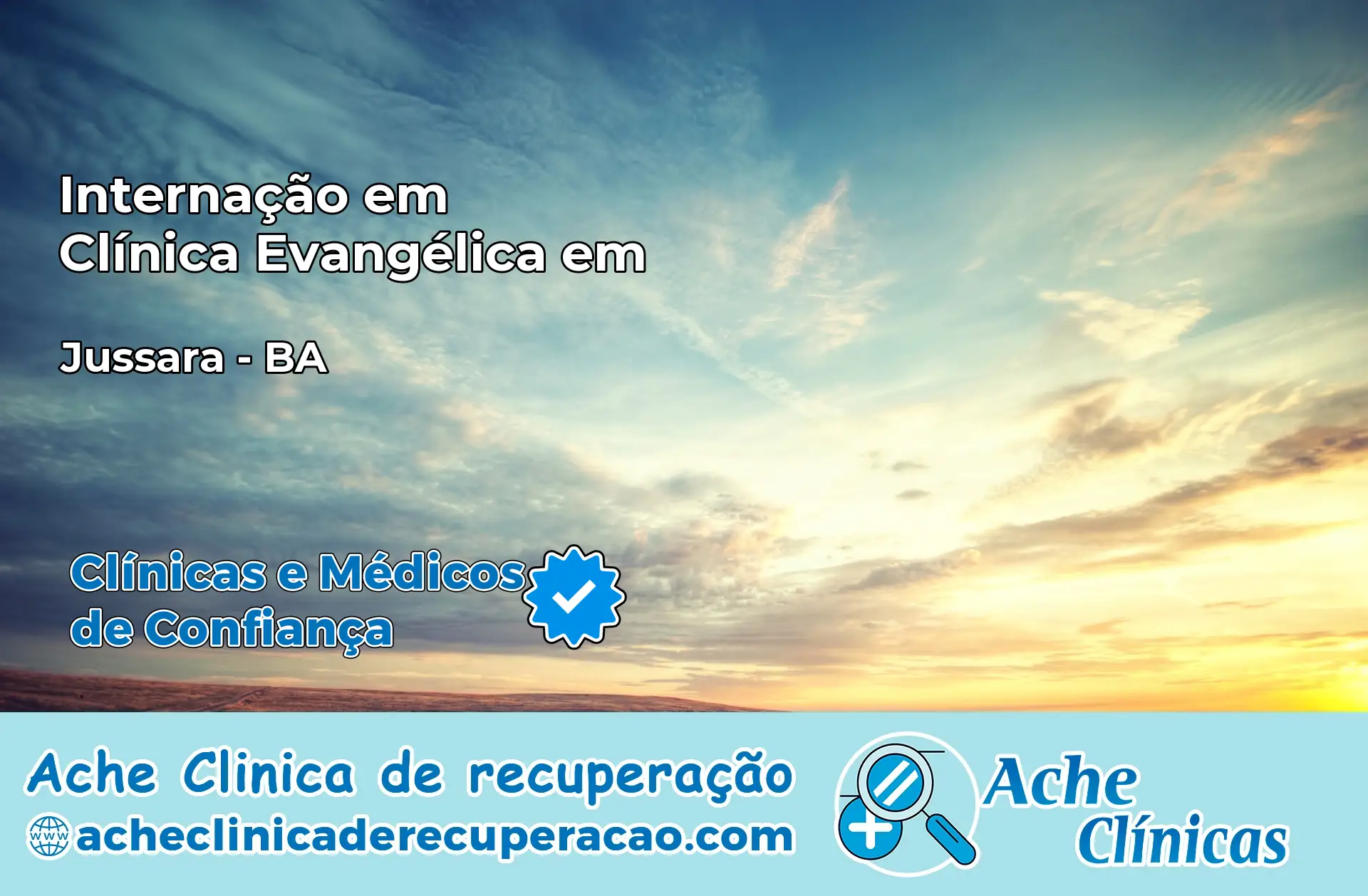 Internação em Clínica Evangélica em Jussara – BA