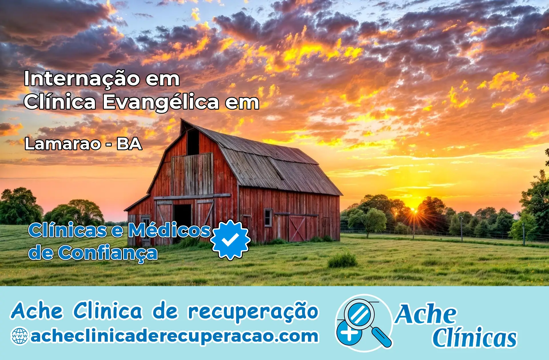 Internação em Clínica Evangélica em Lamarão – BA