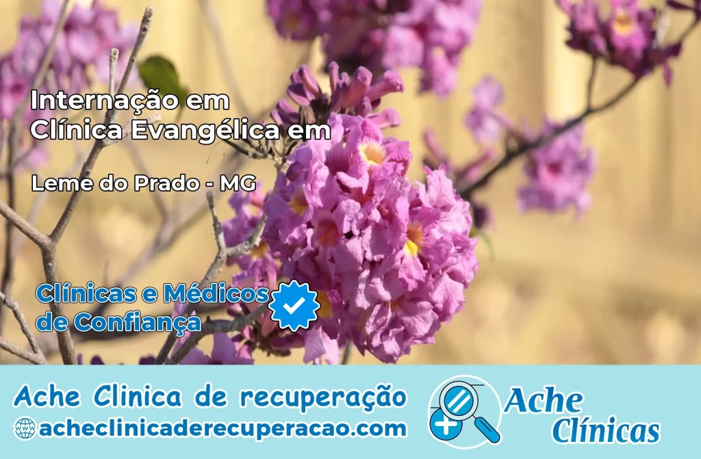 Internação em Clínica Evangélica em Leme do Prado – MG