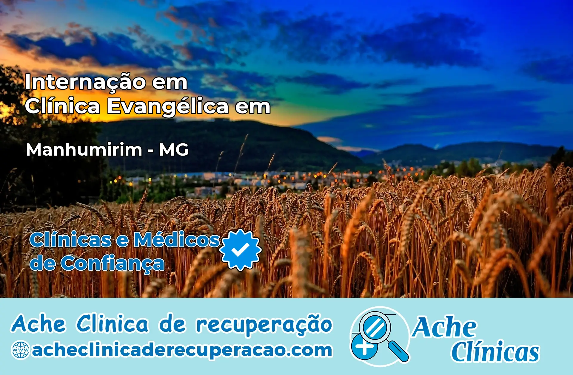 Internação em Clínica Evangélica em Manhumirim – MG