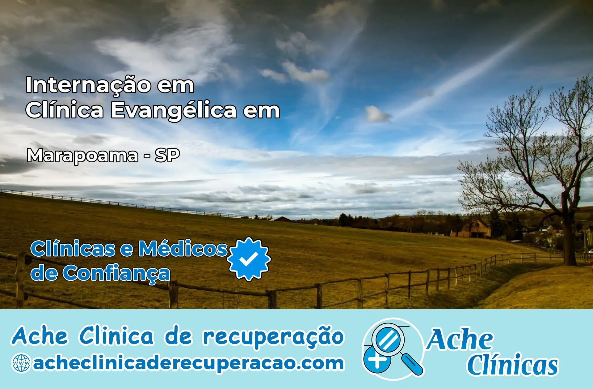 Internação em Clínica Evangélica em Marapoama – SP