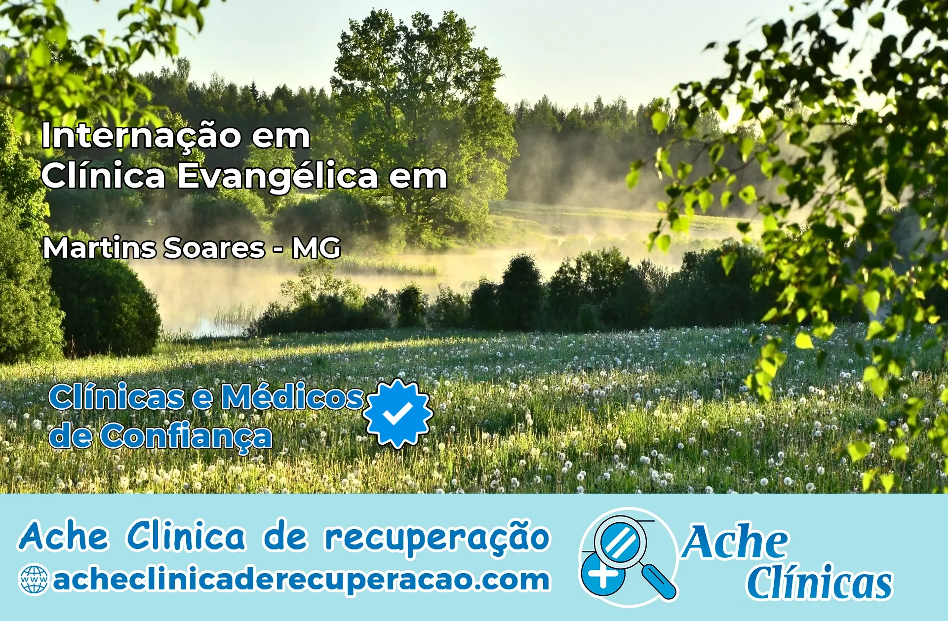Internação em Clínica Evangélica em Martins Soares – MG