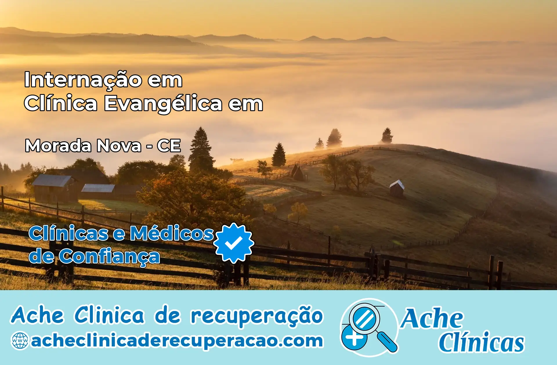 Internação em Clínica Evangélica em Morada Nova – CE