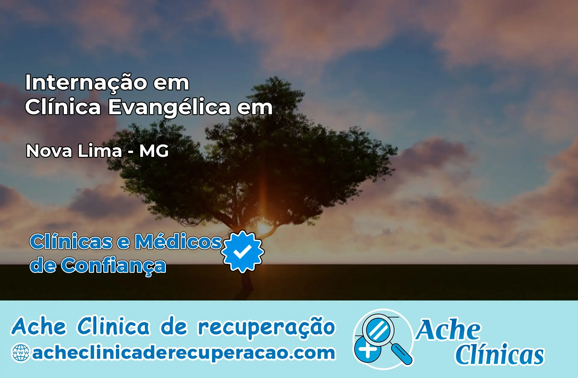 Internação em Clínica Evangélica em Nova Lima – MG