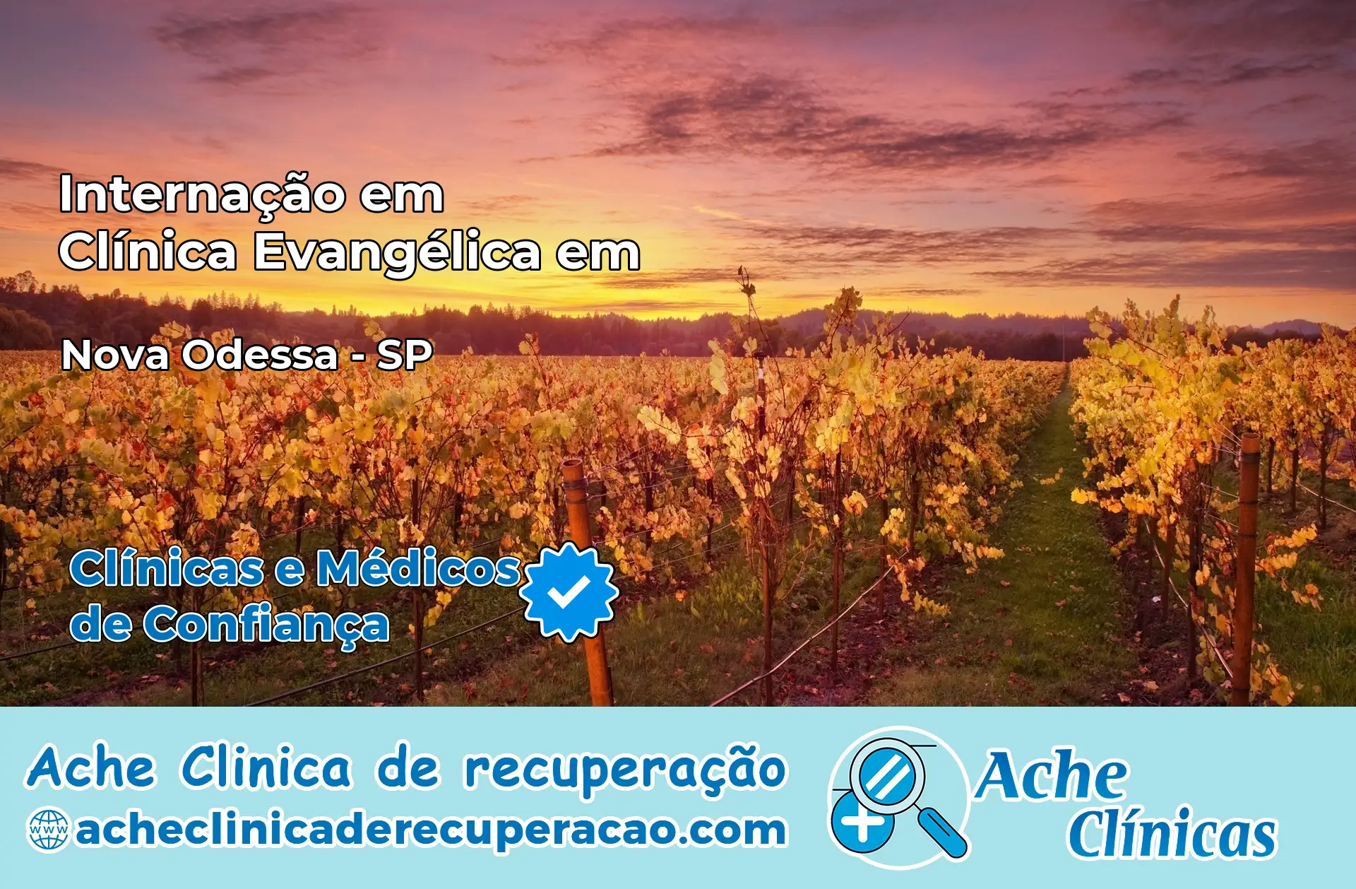 Internação em Clínica Evangélica em Nova Odessa – SP