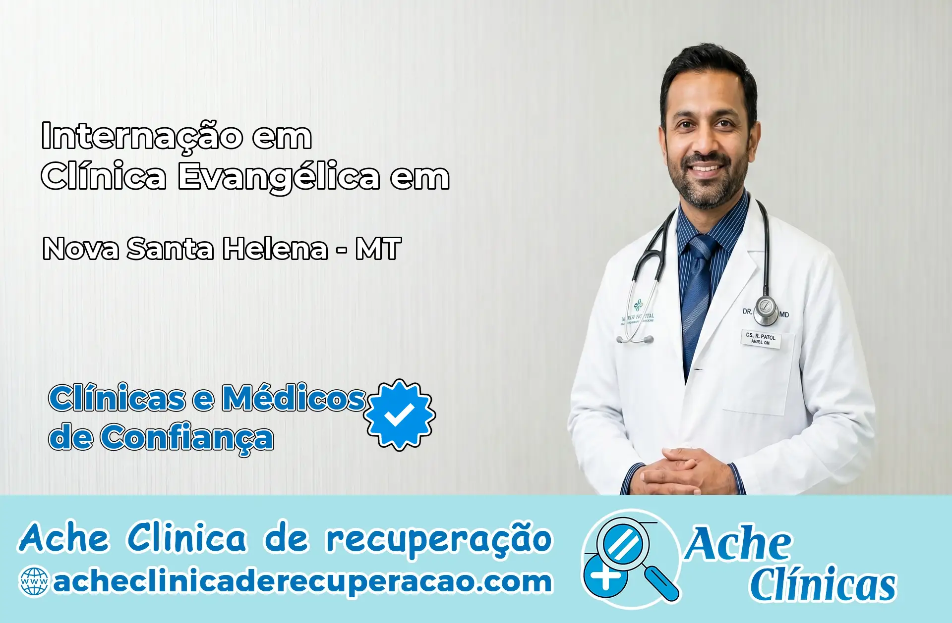 Internação em Clínica Evangélica em Nova Santa Helena – MT