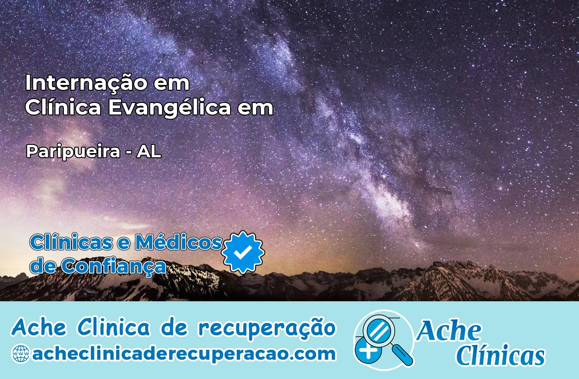 Internação em Clínica Evangélica em Paripueira – AL