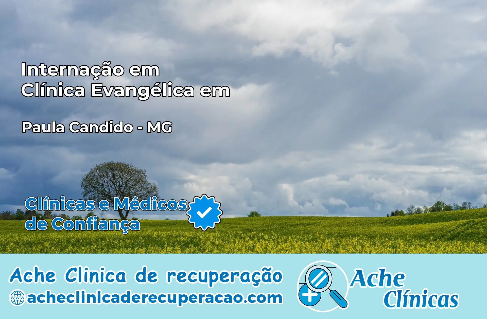 Internação em Clínica Evangélica em Paula Cândido – MG